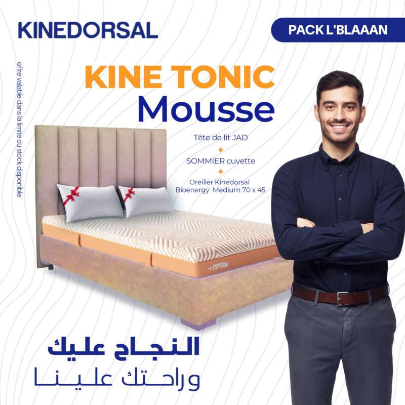 PACK JEUNE PRO - KINE TONIC "MOUSSE"